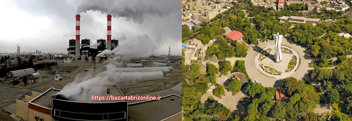 کلاه سیاه آلودگی مازوت بر سر باغ شهر ایران | زخم مازوت بر پوست تبریز